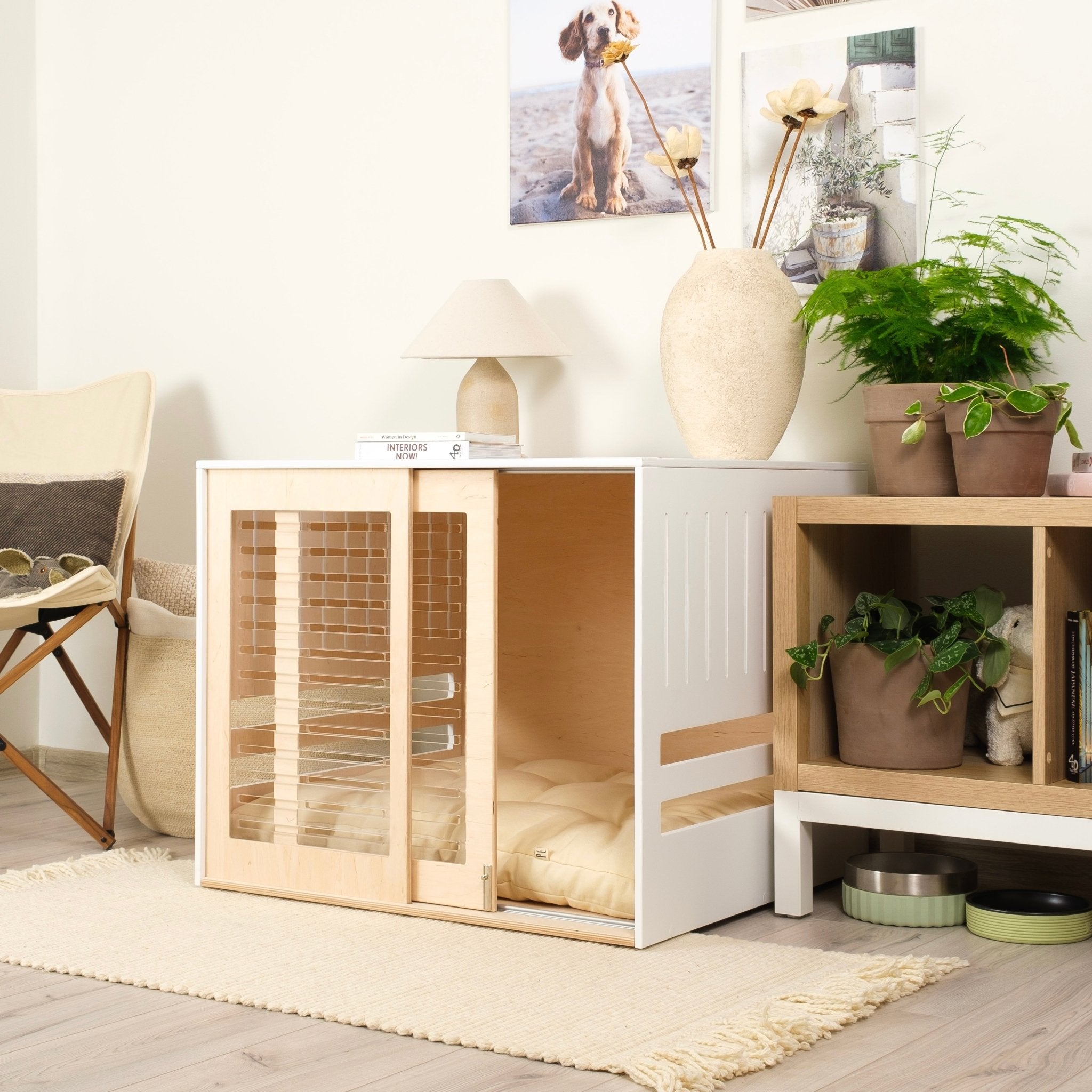 Dordrecht Coupe FA Dog crate furniture PetSo