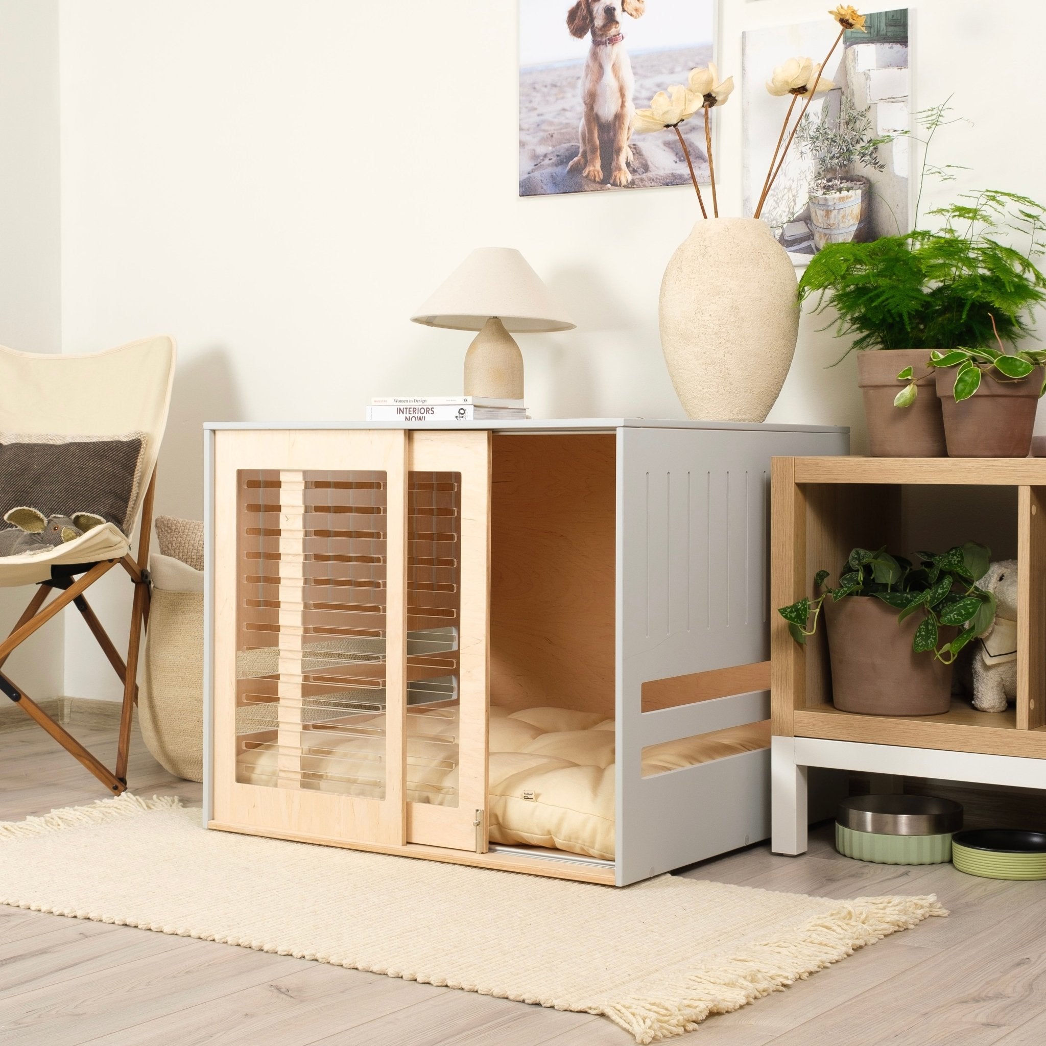 Dordrecht Coupe FA Dog crate furniture PetSo