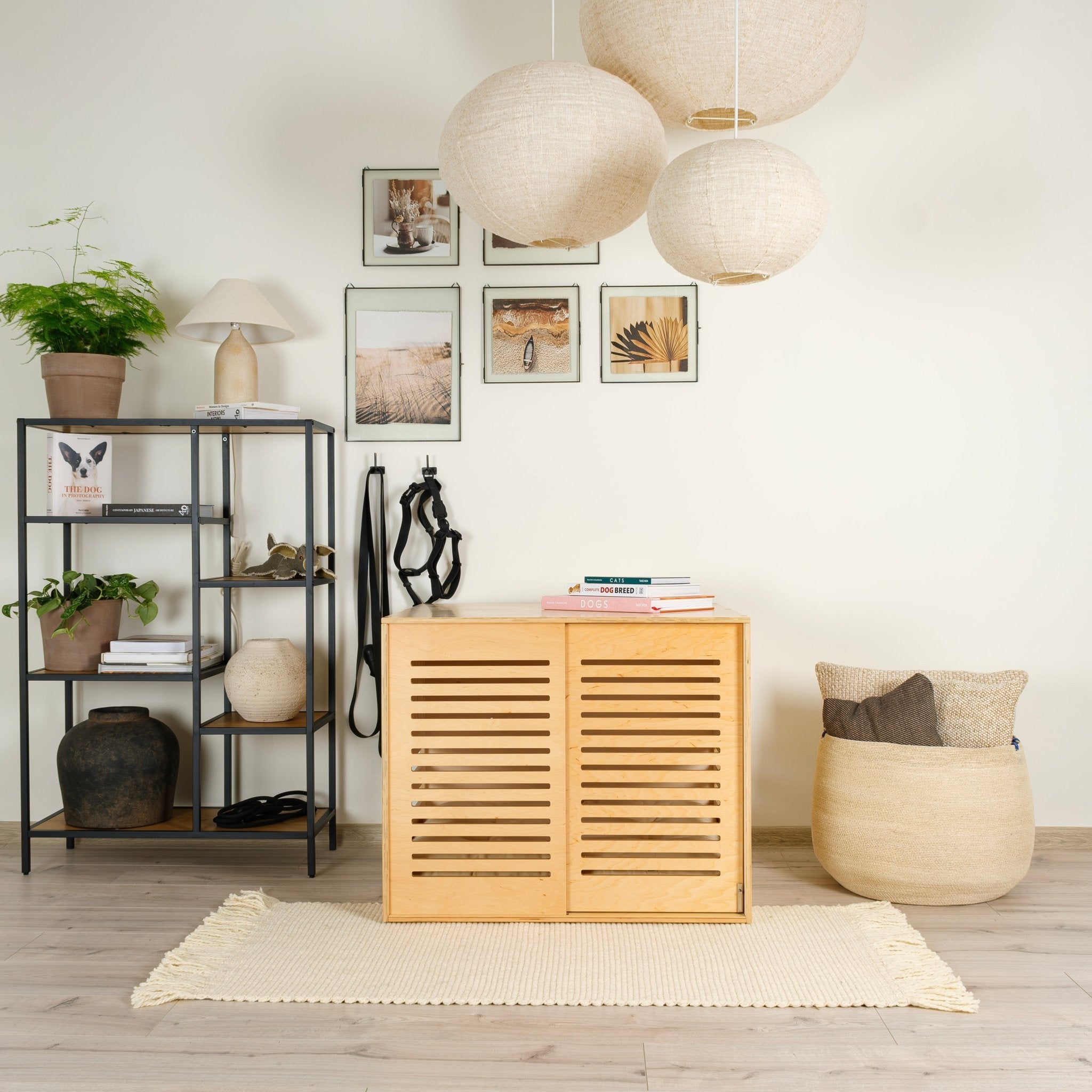 Dordrecht Coupe Natural Indoor dog crate PetSo