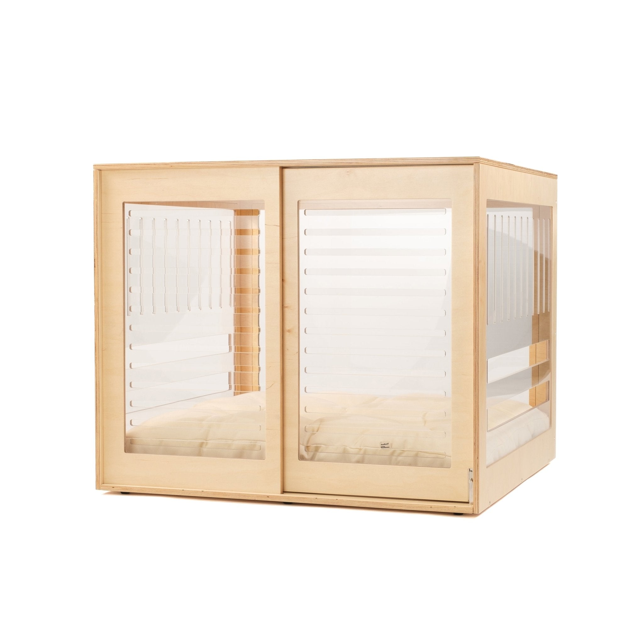 Dordrecht Coupe Natural FAA Modern dog crate PetSo