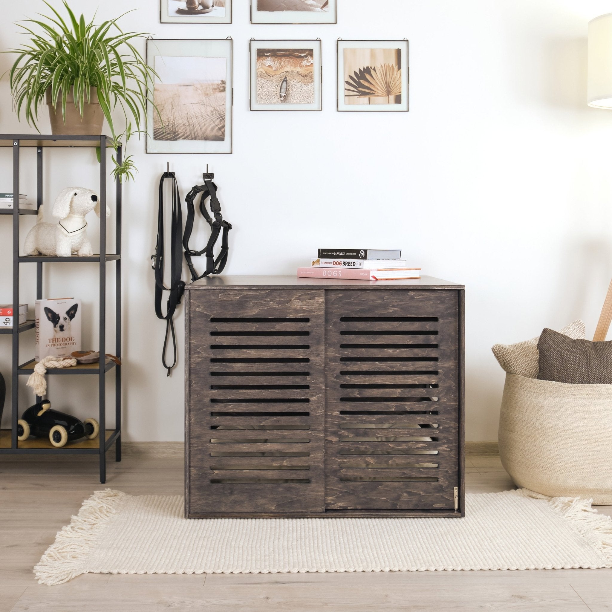 Dordrecht Coupe Wood Dog crate furniture PetSo