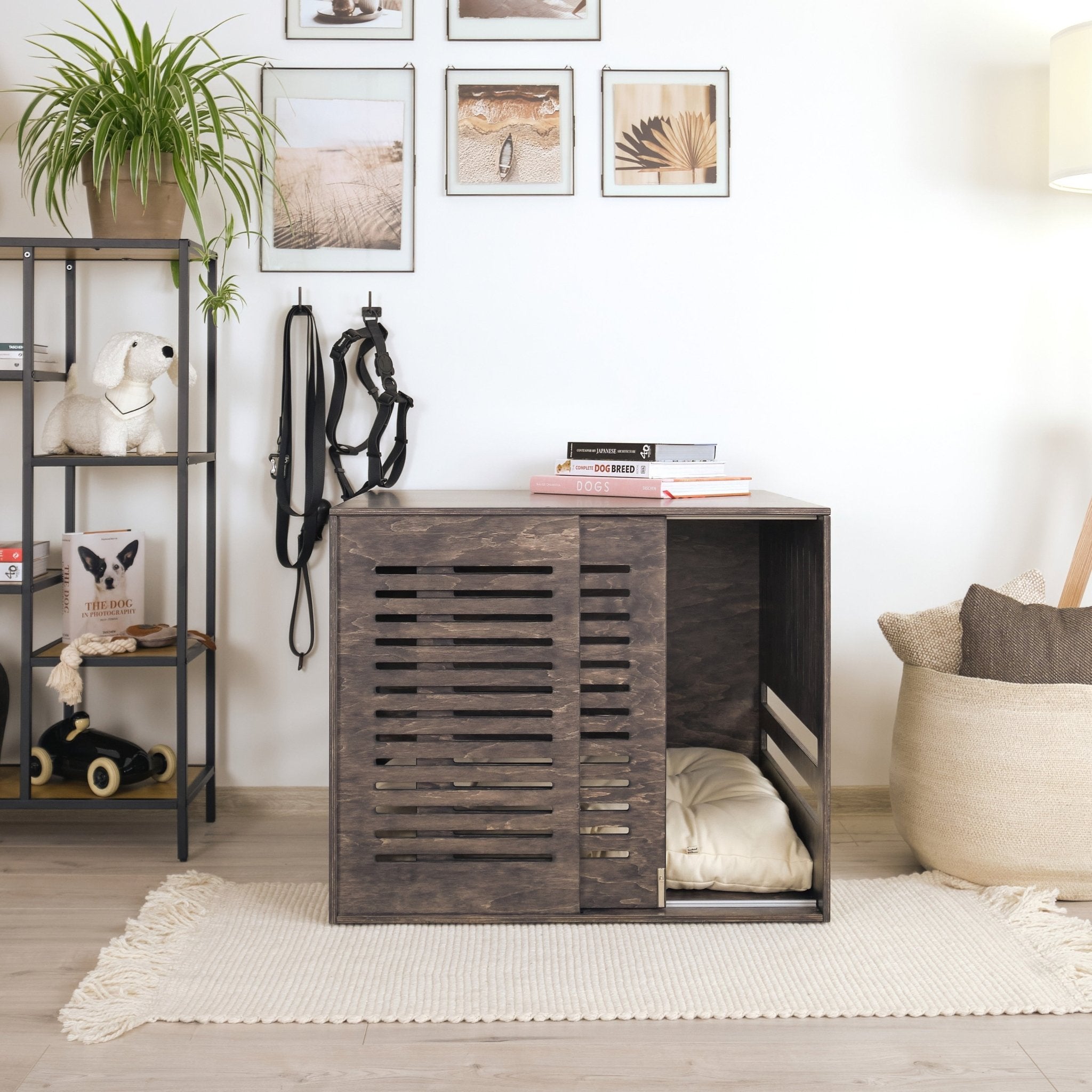 Dordrecht Coupe Wood Dog crate furniture PetSo