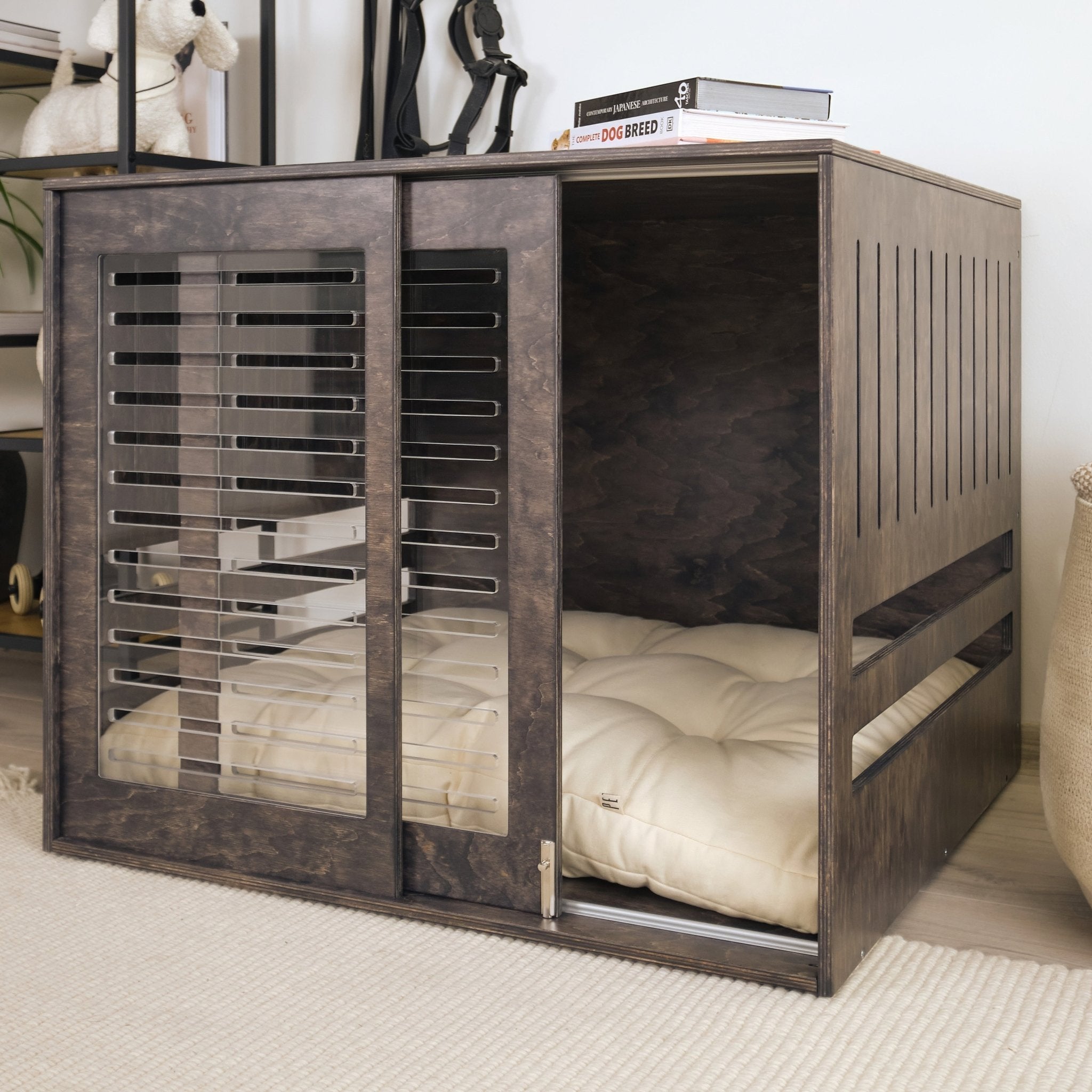 Dordrecht Coupe Wood FA Dog kennel PetSo