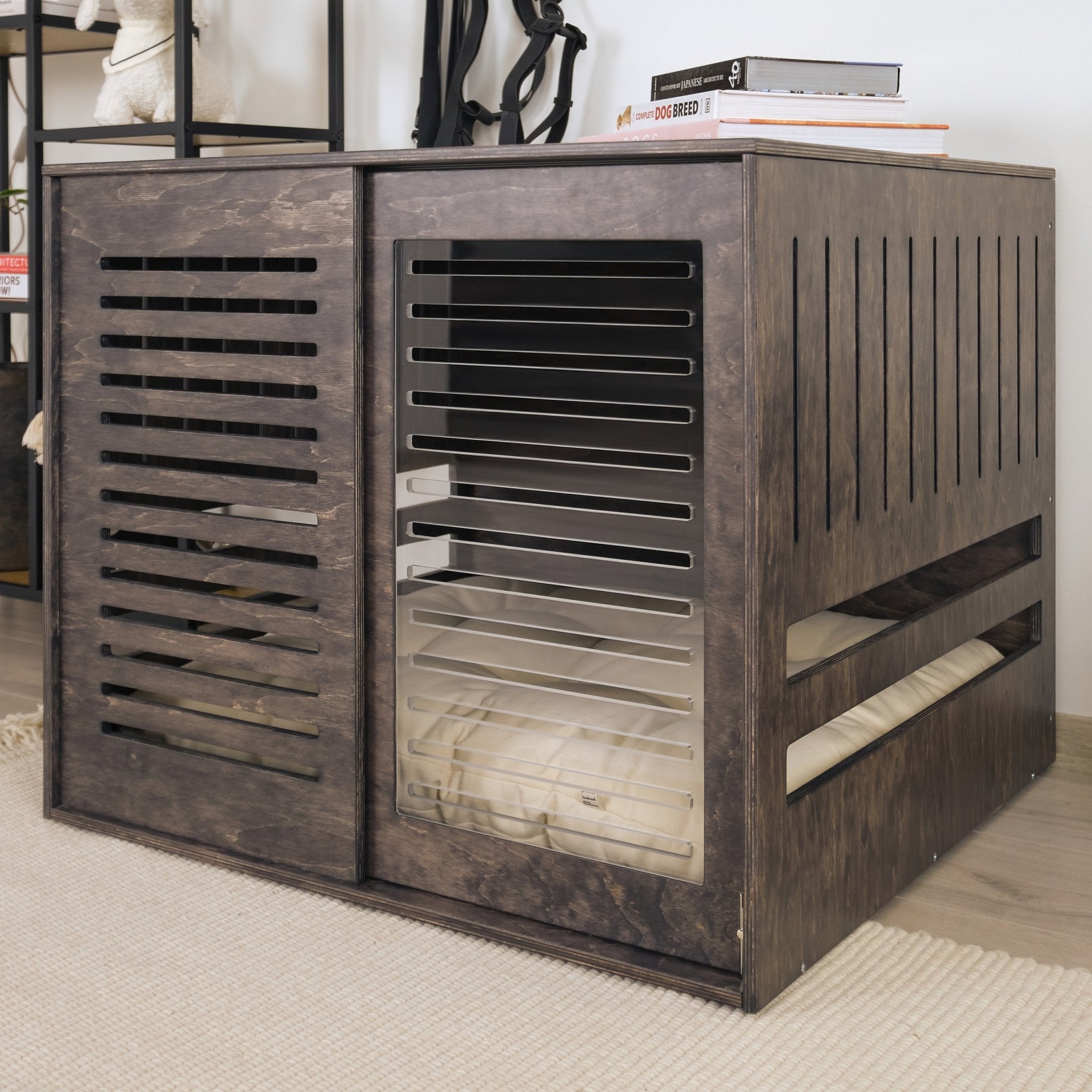 Dordrecht Coupe Wood HA Dog kennel PetSo