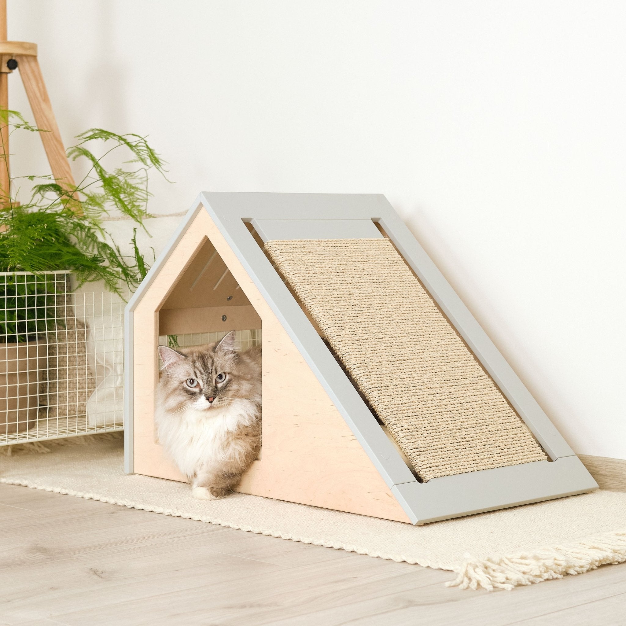 Hamm Scratch Cat house with scratcher PetSo