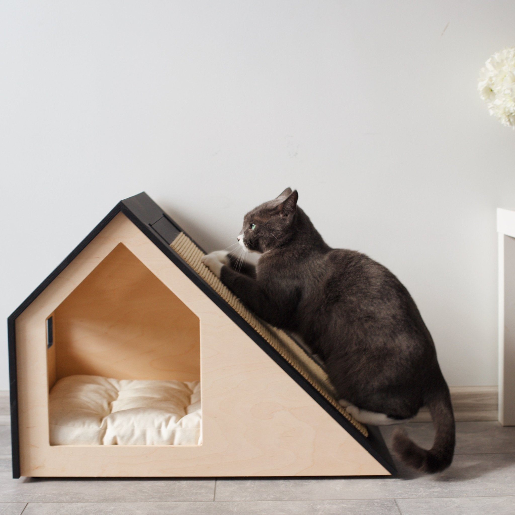 Hamm Scratch Cat house with scratcher PetSo