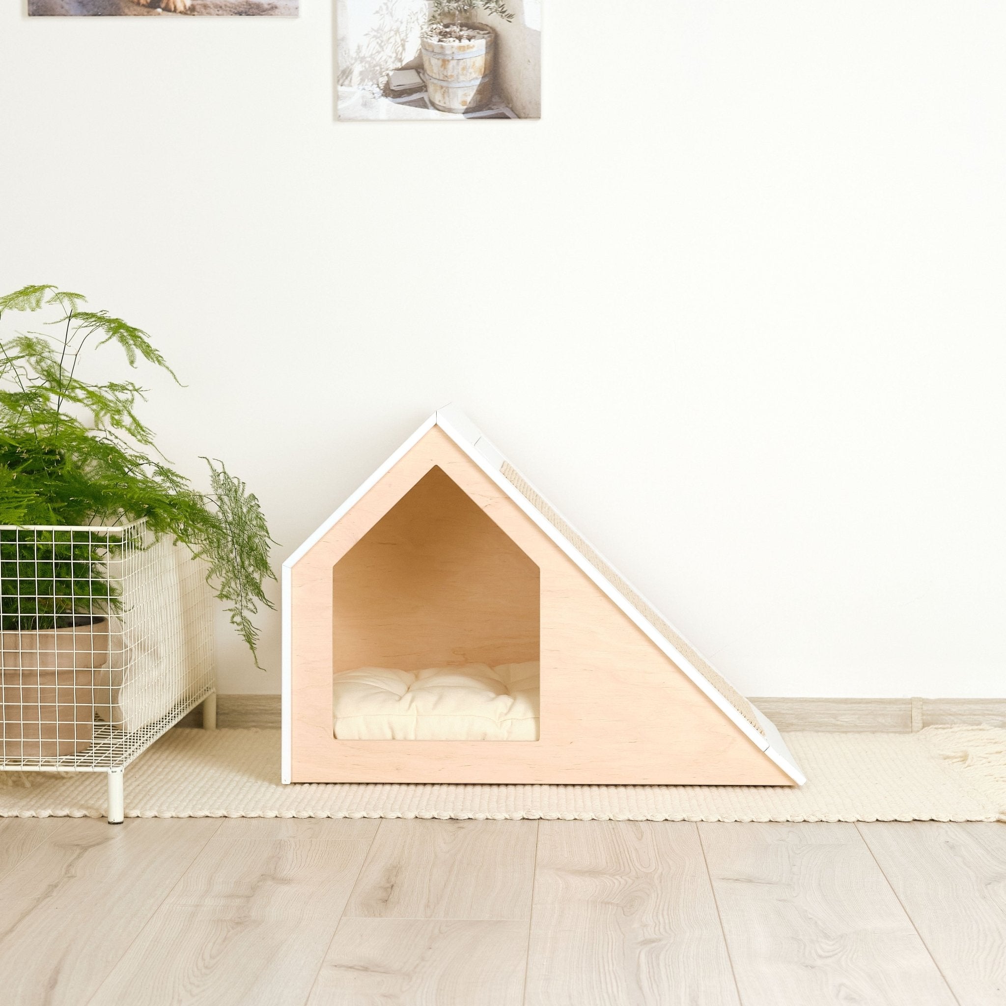 Hamm Scratch Cat house with scratcher PetSo