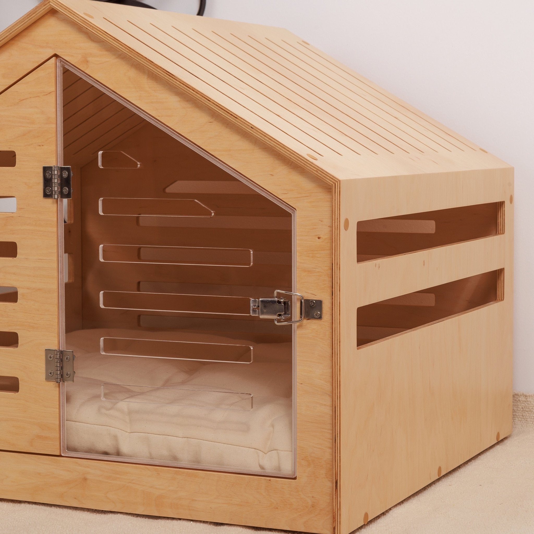 Venlo Natural Modern dog crate PetSo