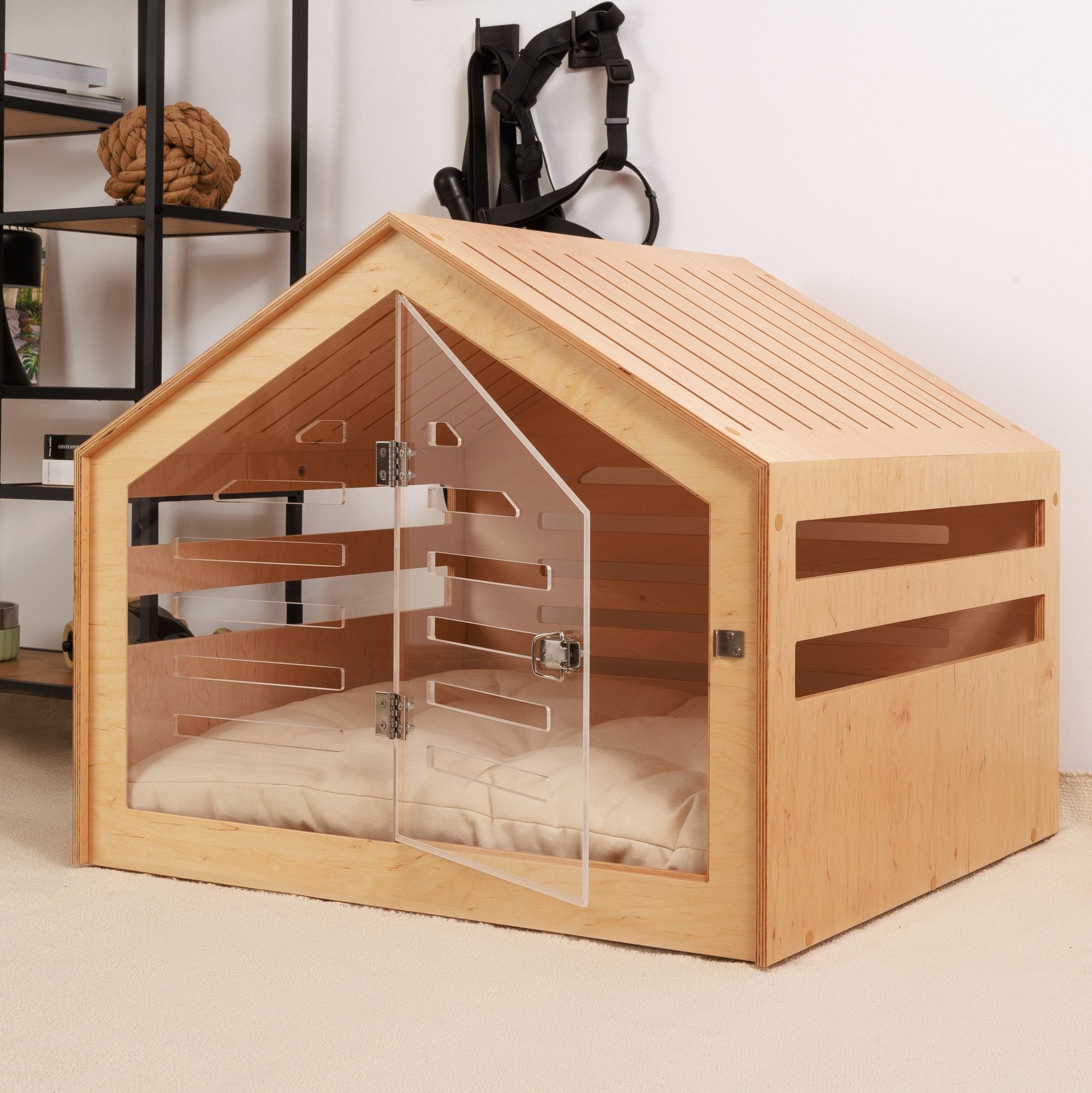 Venlo Natural FA Modern dog crate PetSo