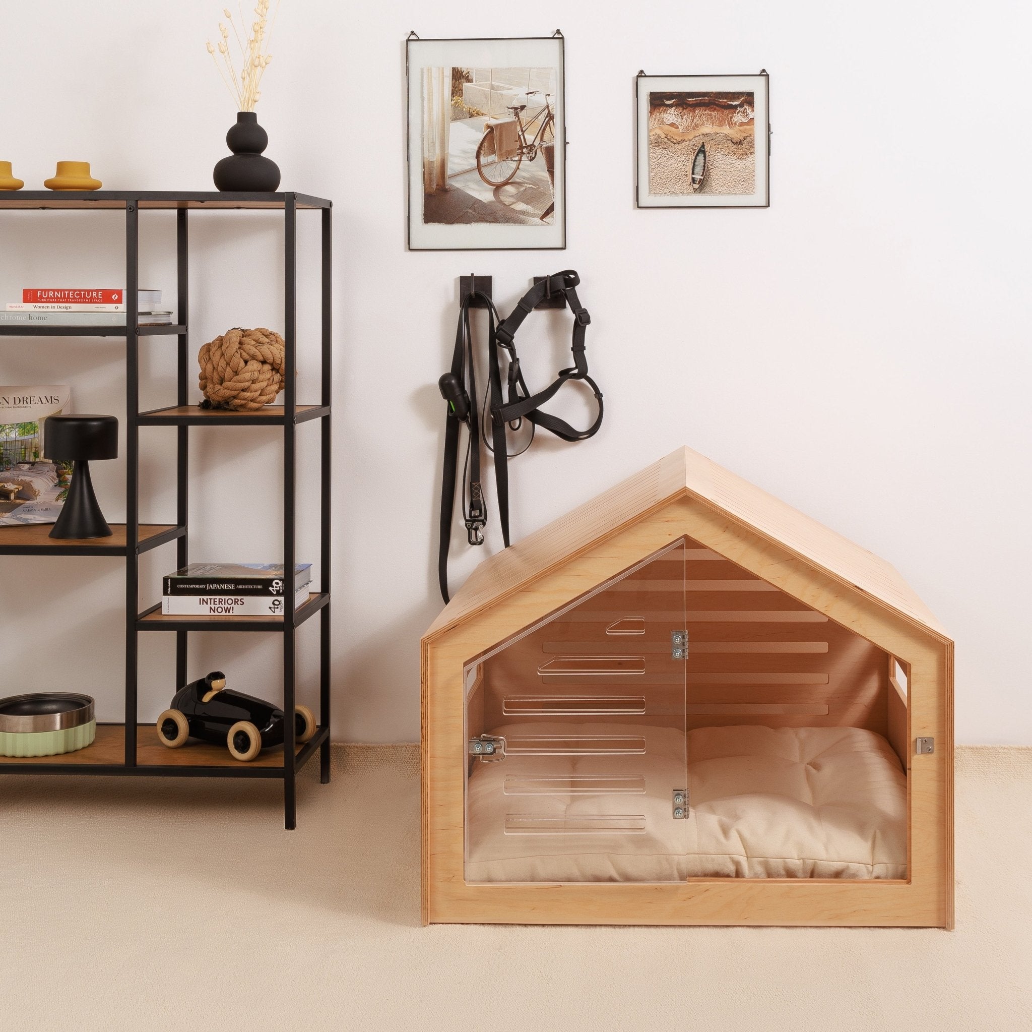 Venlo Natural FA Modern dog crate PetSo