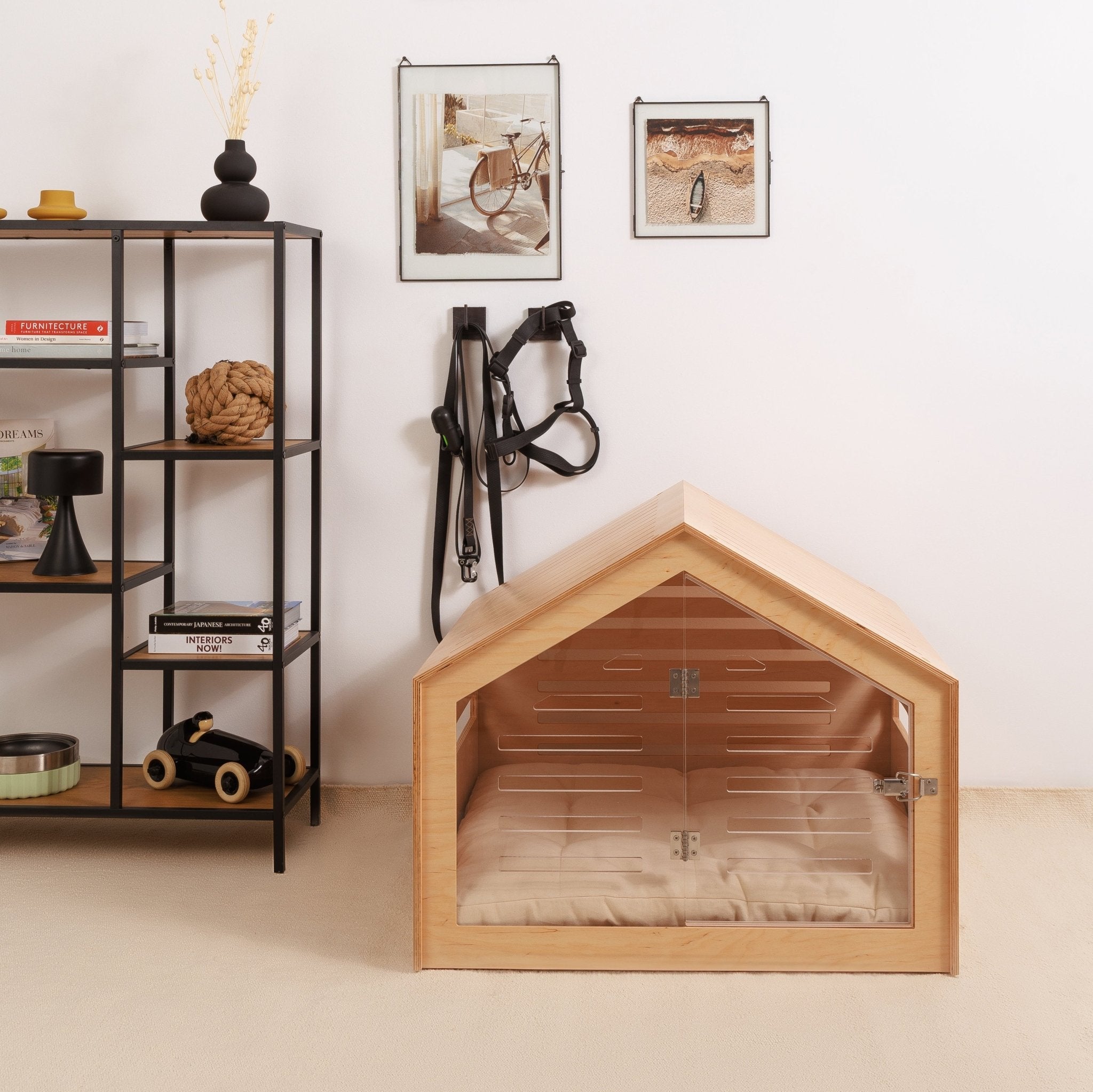 Venlo Natural FA Modern dog crate PetSo