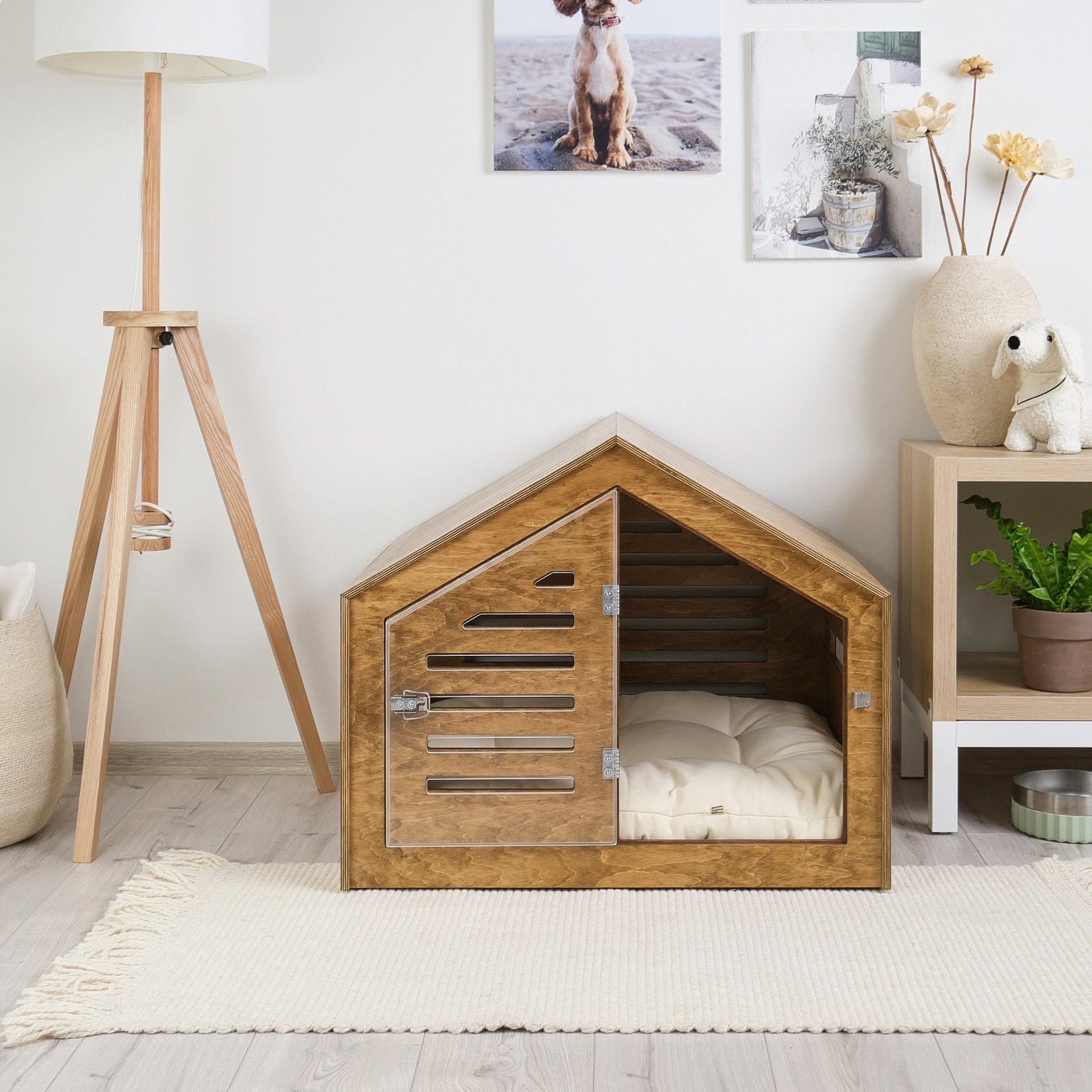 Venlo Wood Dog crate PetSo