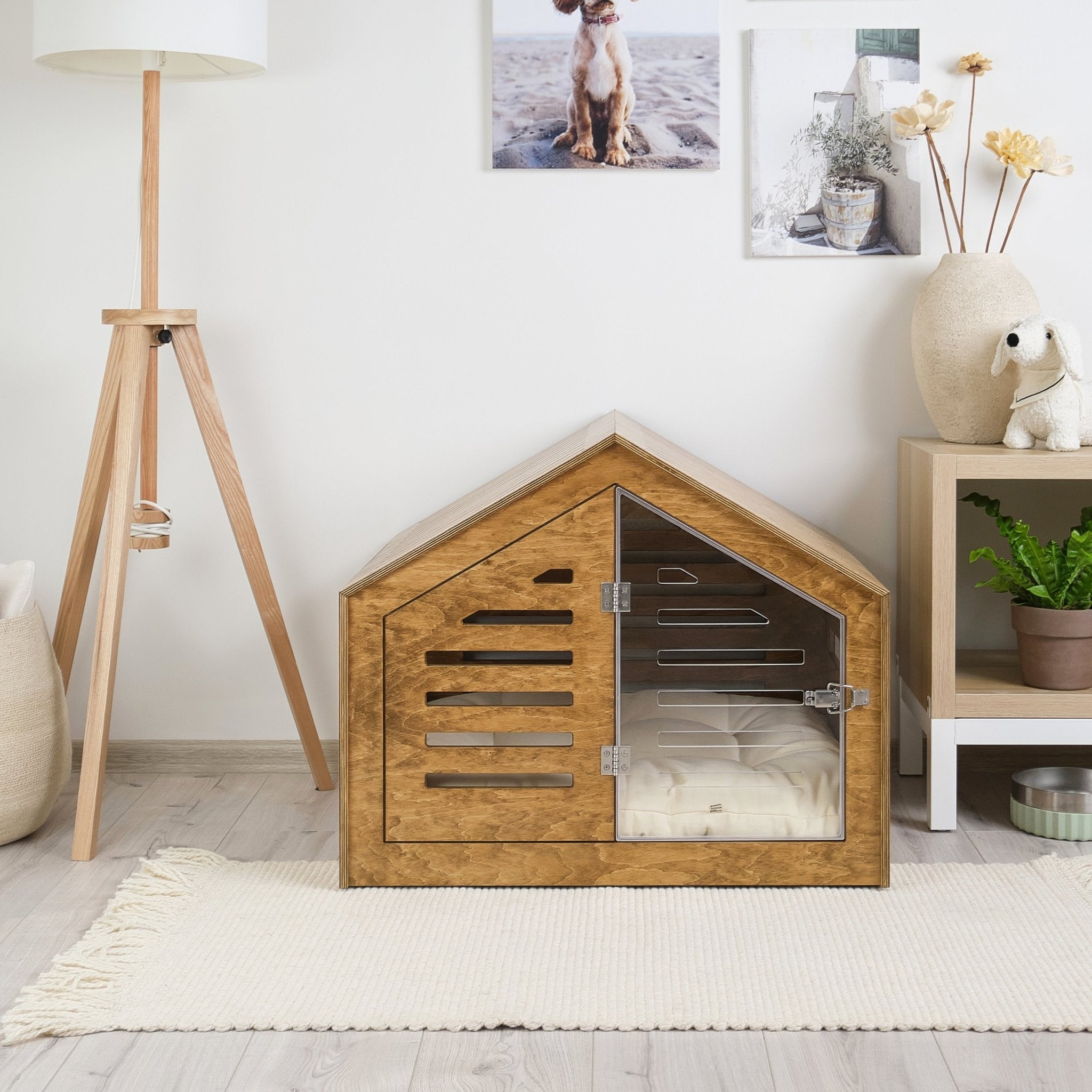 Venlo Wood Dog crate PetSo