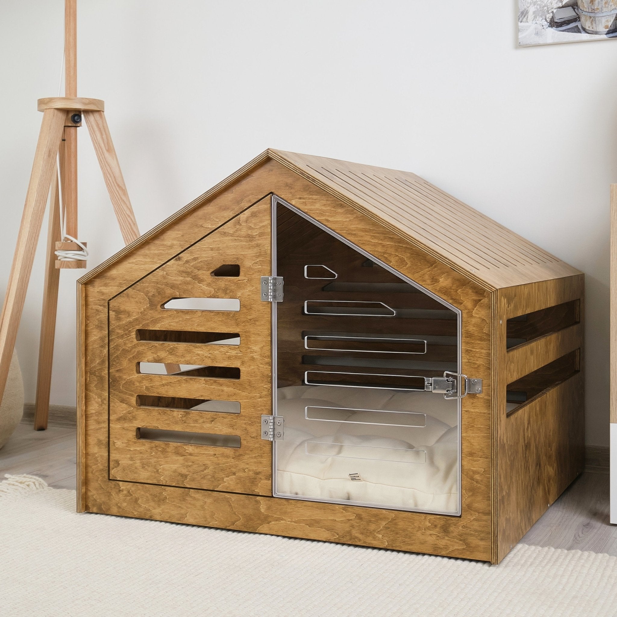 Venlo Wood Dog crate PetSo