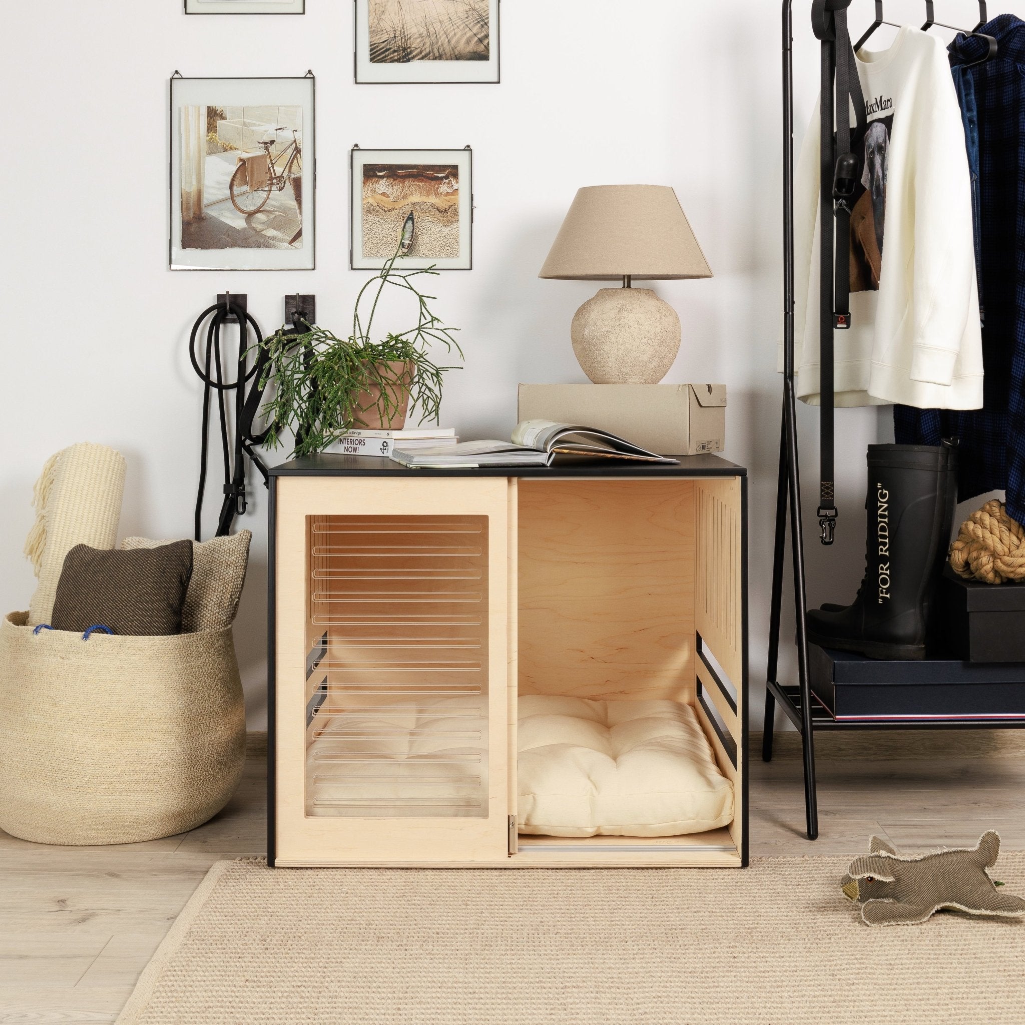 Dordrecht Coupe FA Dog crate furniture PetSo