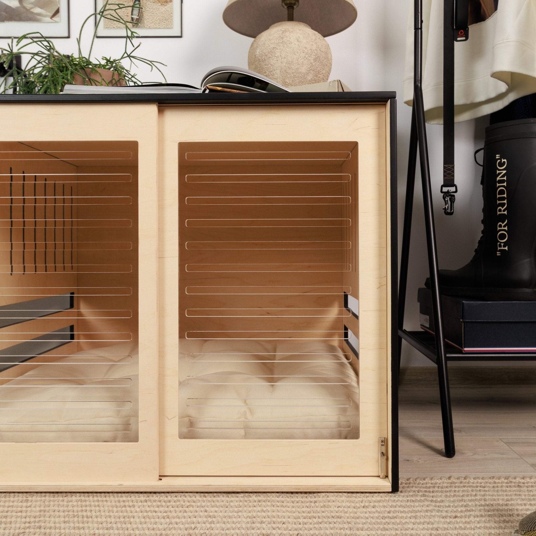 Dordrecht Coupe FA Dog crate furniture PetSo