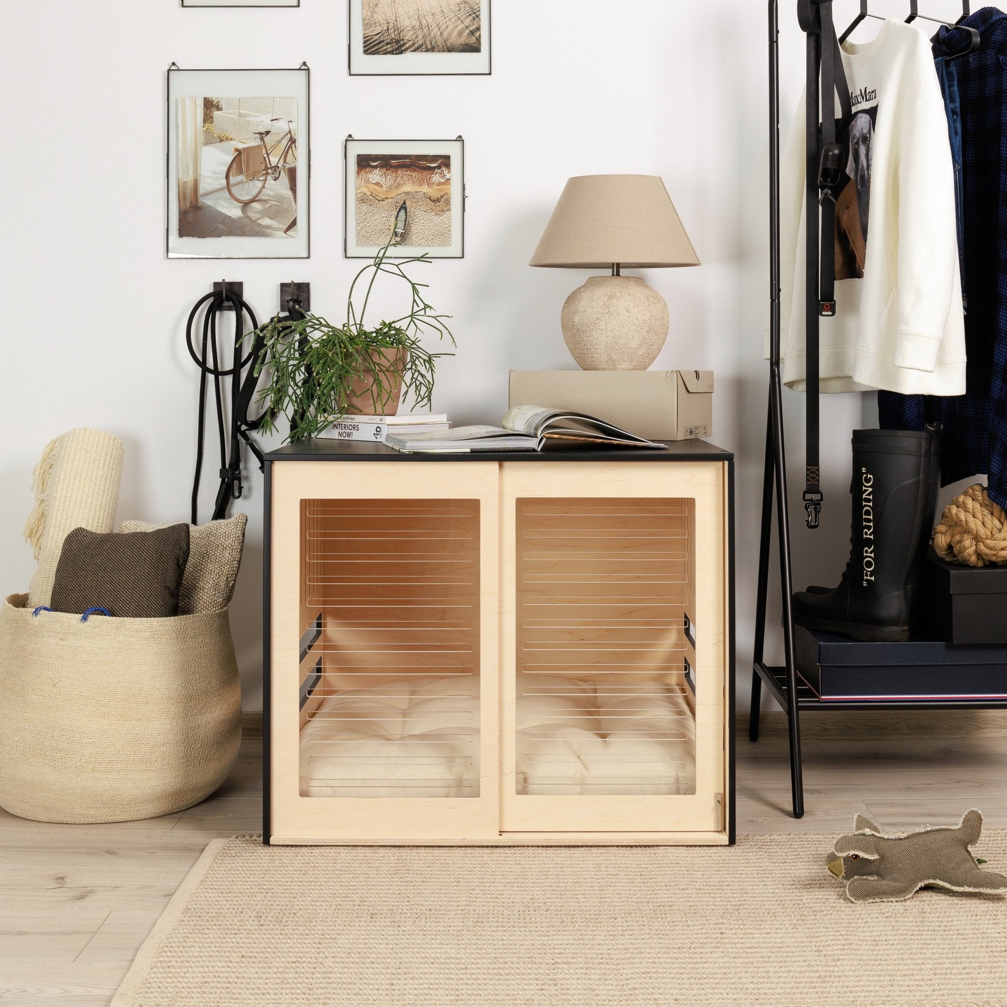 Dordrecht Coupe FA Dog crate furniture PetSo