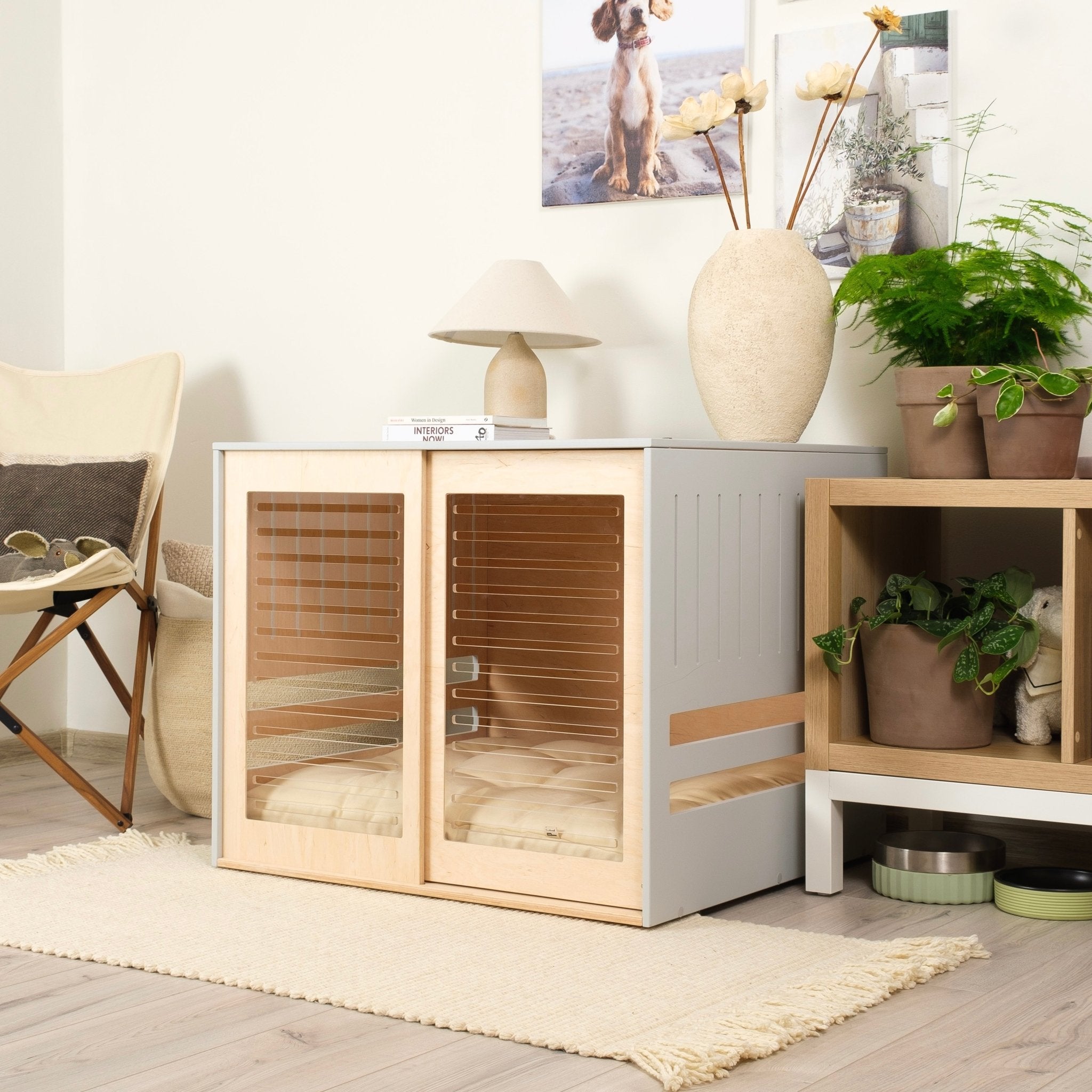 Dordrecht Coupe FA Dog crate furniture PetSo