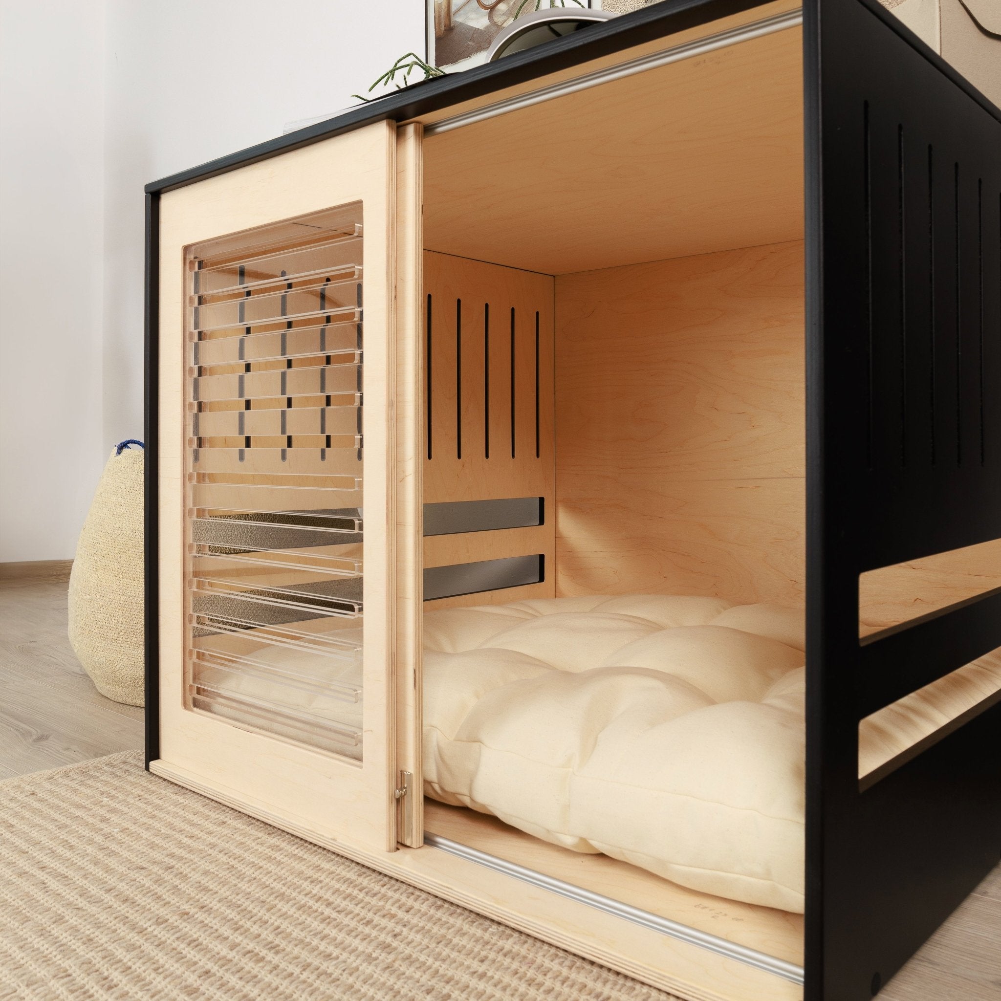 Dordrecht Coupe FA Dog crate furniture PetSo