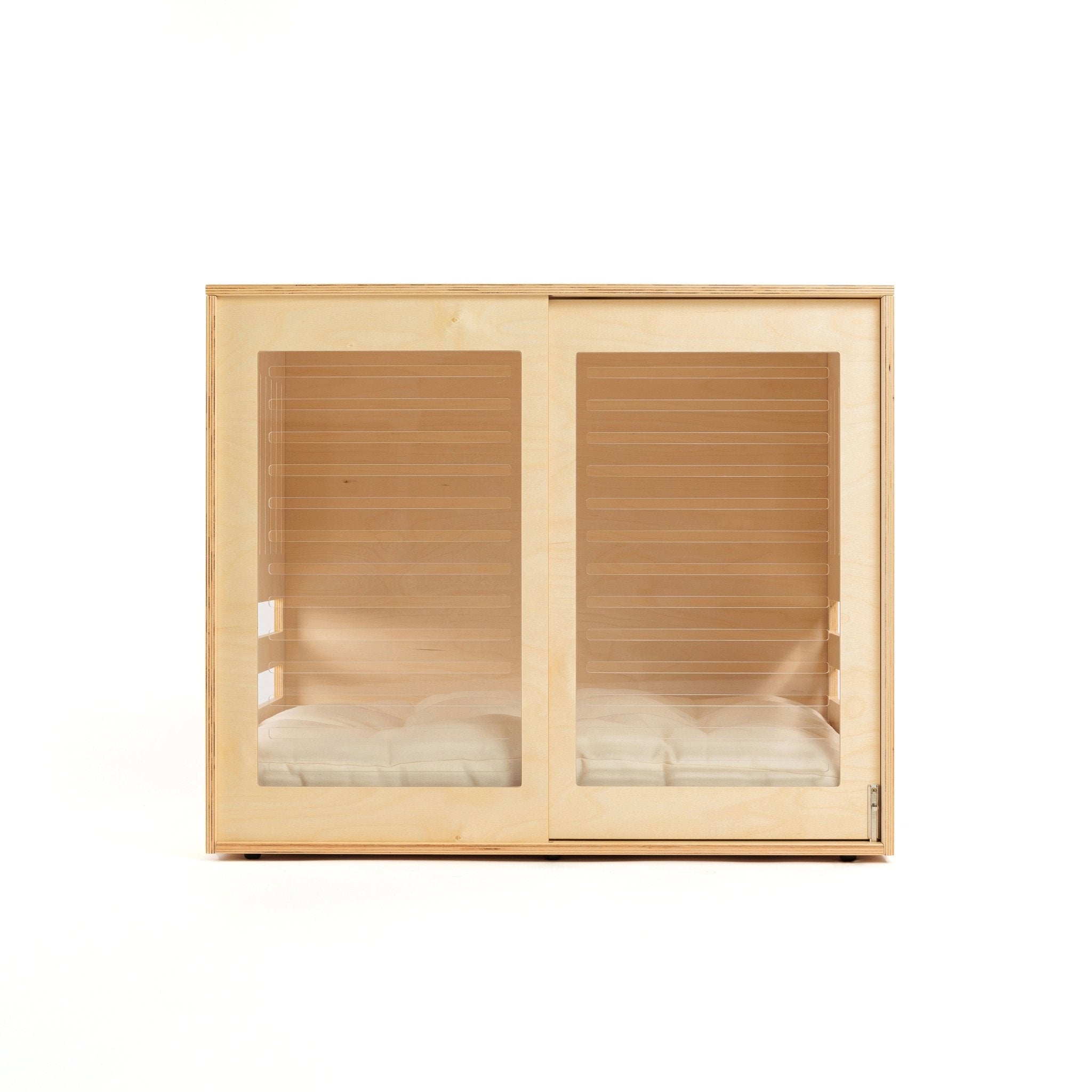 Dordrecht Coupe Natural FA Dog crate furniture PetSo