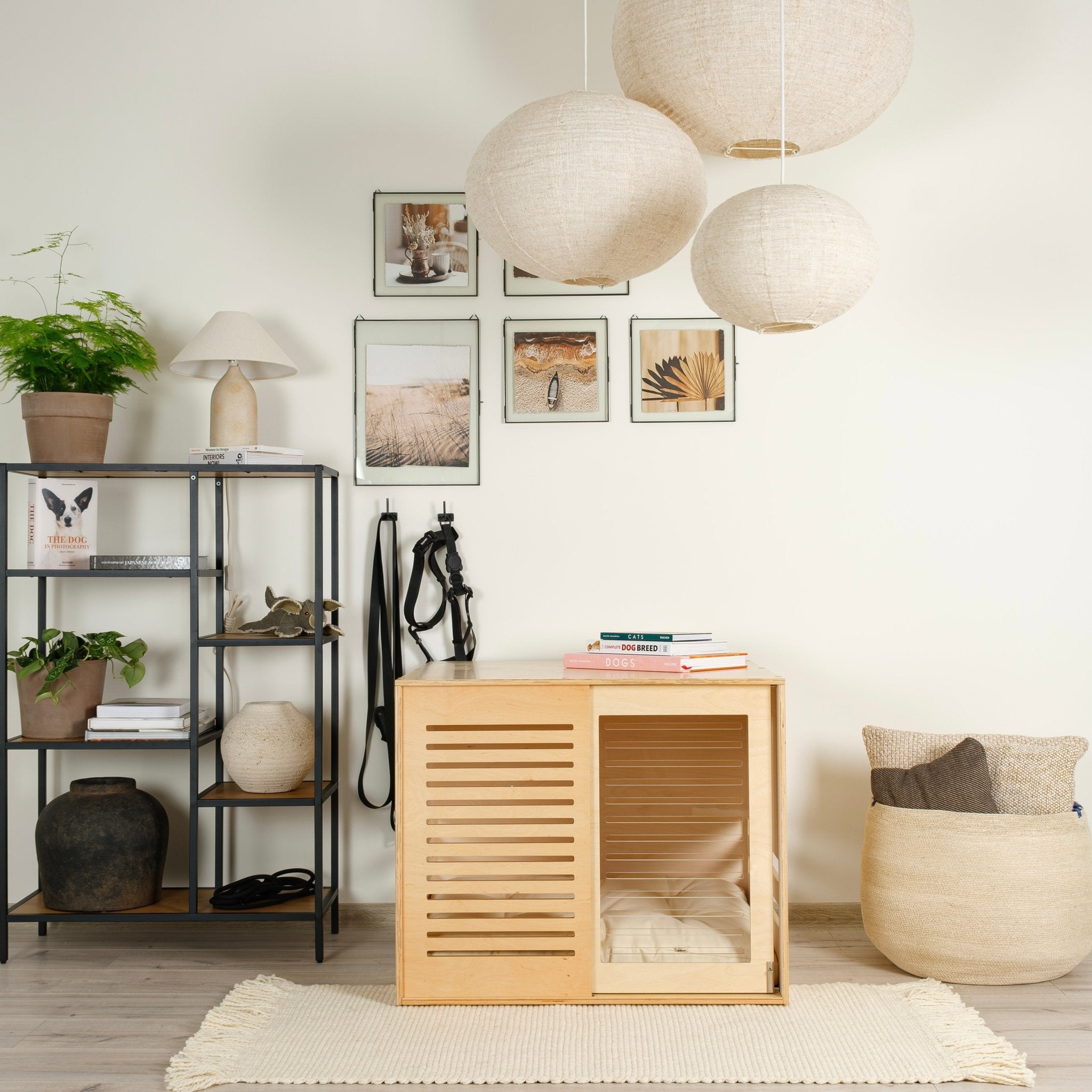 Dordrecht Coupe Natural HA Indoor dog crate PetSo