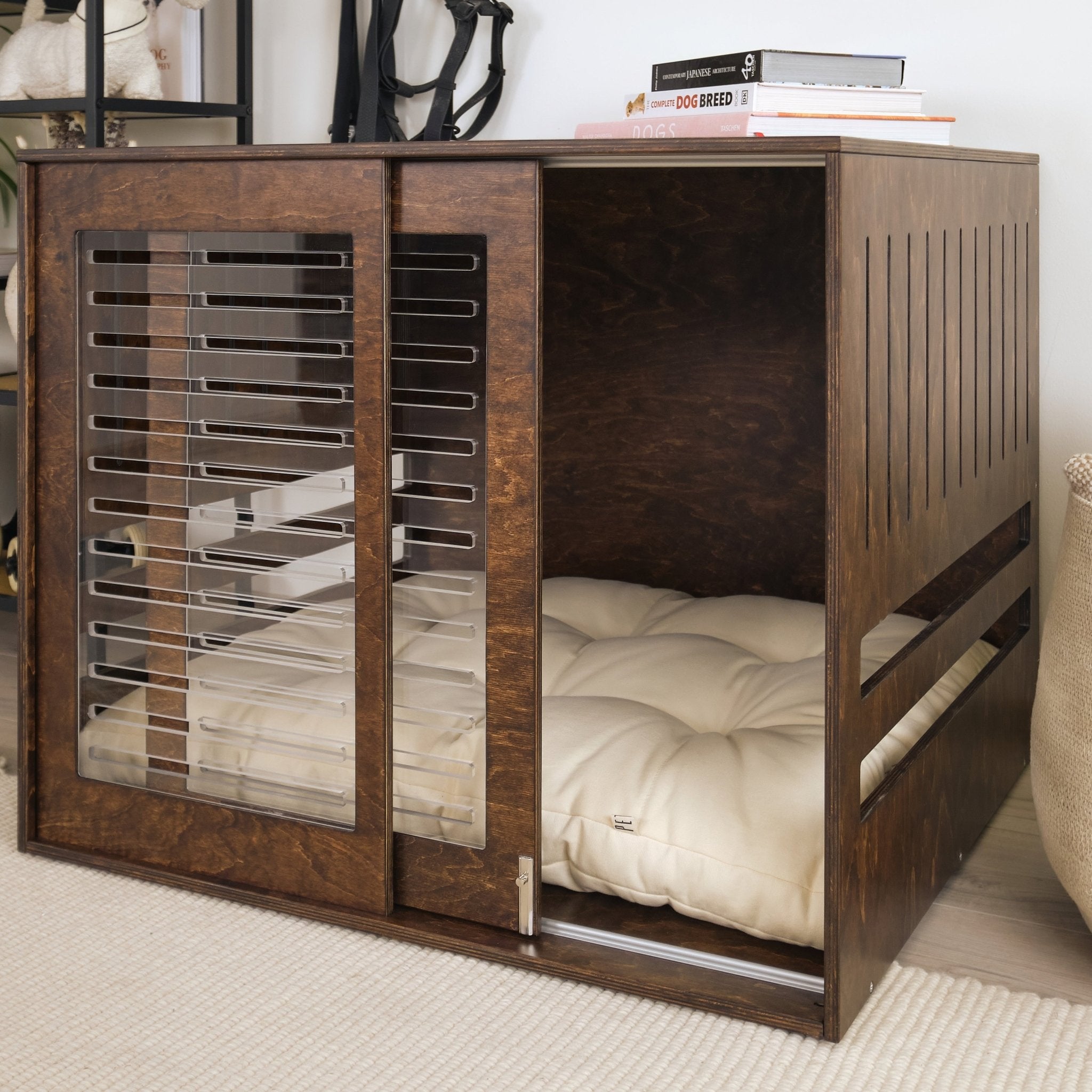 Dordrecht Coupe Wood FA Dog kennel PetSo