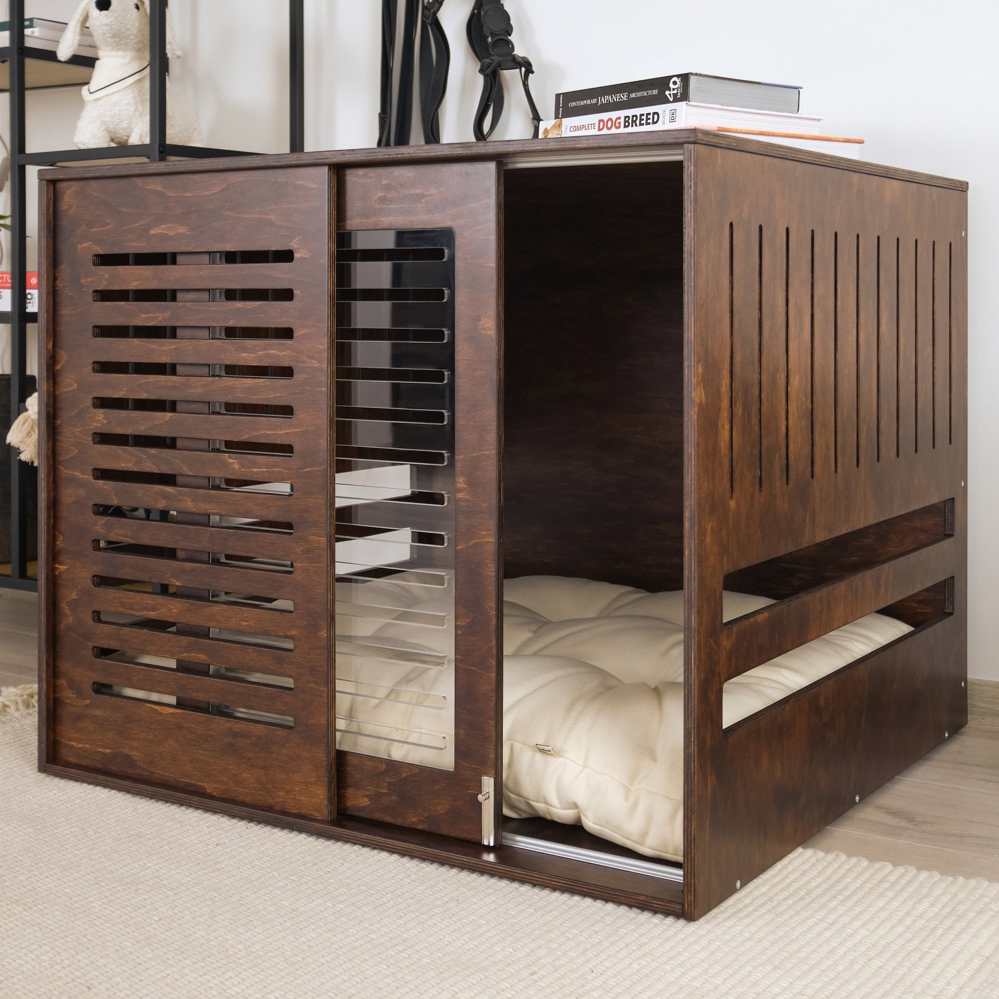 Dordrecht Coupe Wood HA Dog kennel PetSo