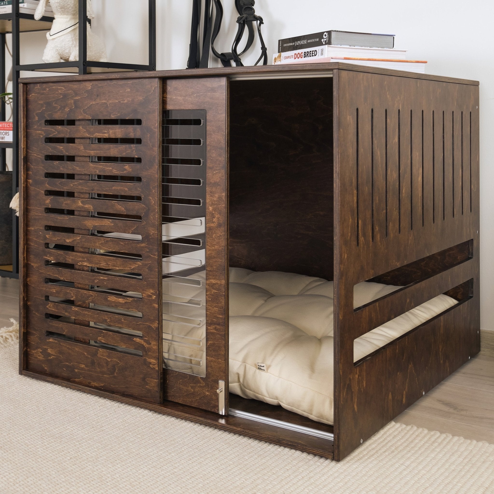 Dordrecht Coupe Wood HA Dog kennel PetSo