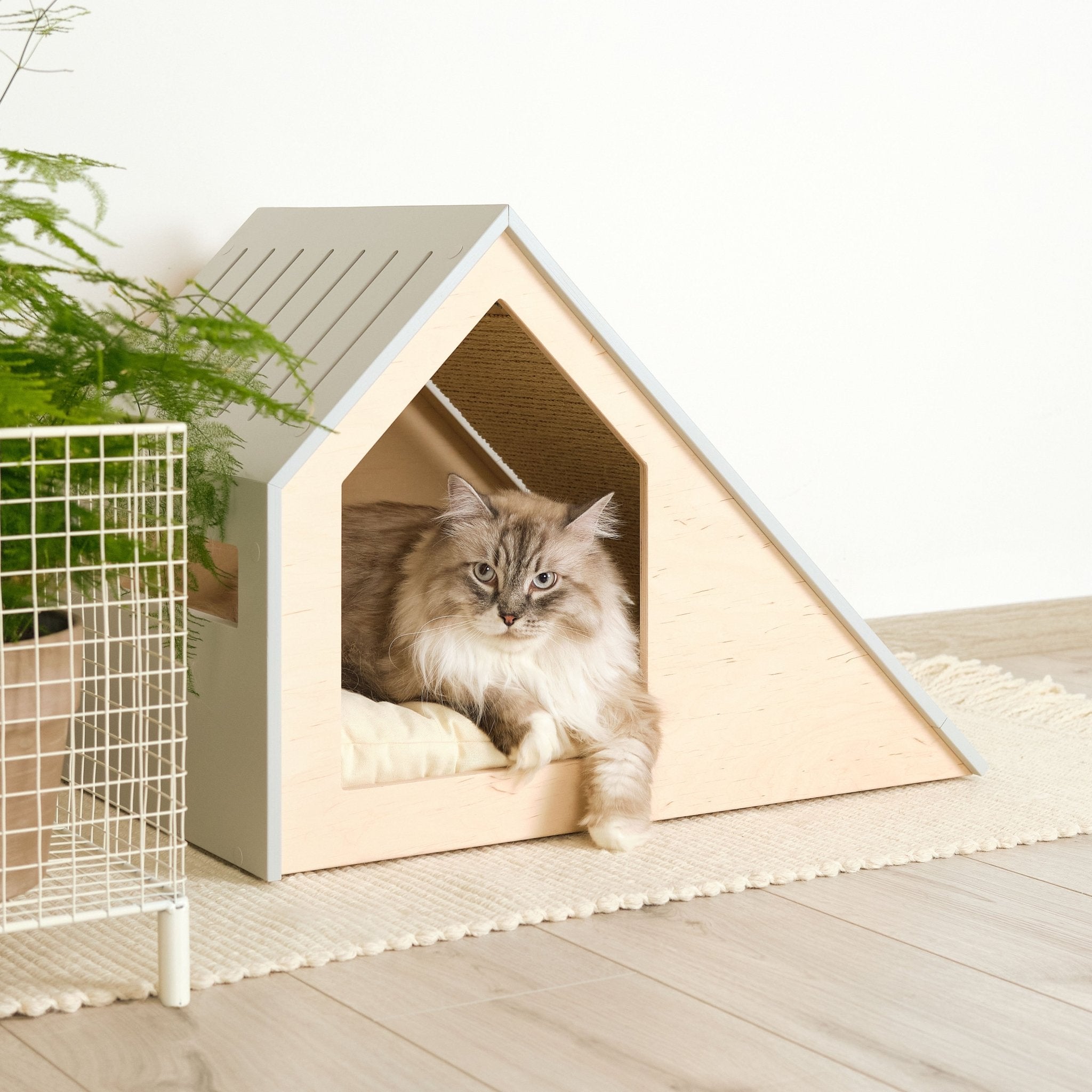 Hamm Scratch Cat house with scratcher PetSo